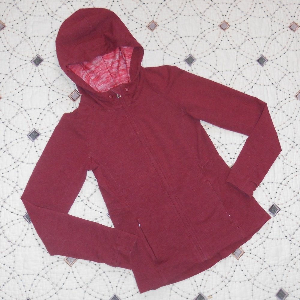 EUC Lululemon Take Ten Hoodie Zip Up Jacket 2